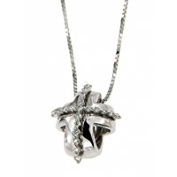 Pendente Recarlo Donna Lucrezia in Oro bianco Diamante ZT339/2B - ZT339/2B